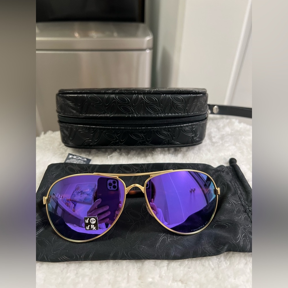 Oakley Prizm violet polarized lenses sunglasses!